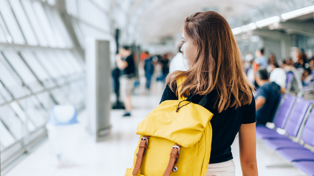 flying with a student group