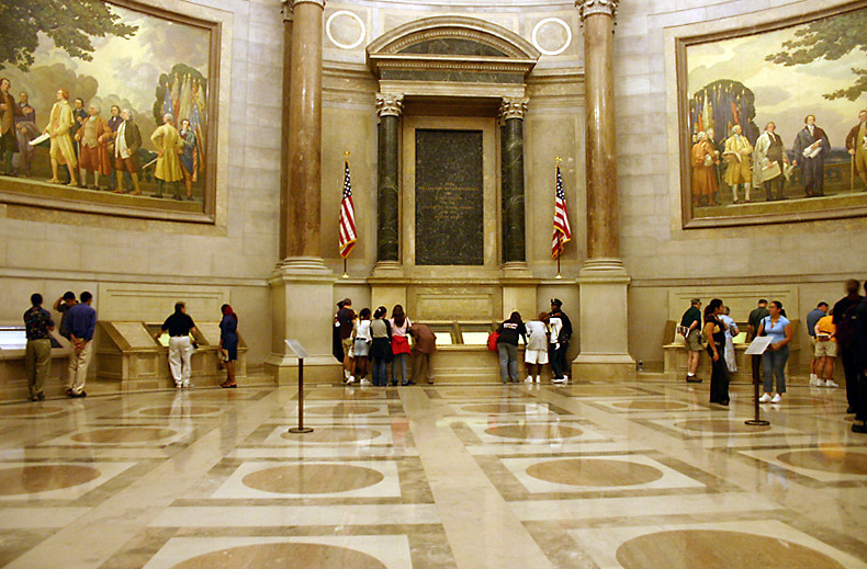 senior class trip to D.C. National Archives